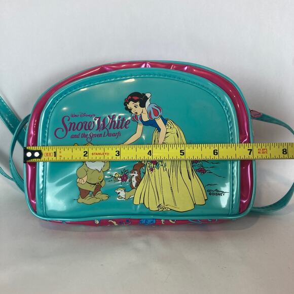 Vintage 90s Disney Pyramid Handbags Snow White and the Seven Dwarfs Kids Purse - Picture 11 of 12